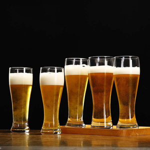 Vaso de Cerveza Personalizado al por Mayor, Vaso Pilsner, Vaso Willi Becher para Hotel, Restaurante, Bar, Bajo MOQ en Existencia, con Logotipo Personalizado - Product Image 2