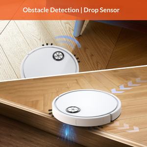 Robot Aspirador Inteligente, Control Remoto por Aplicación, Limpieza 3 en 1, Aspiradora Anticaídas para el Hogar - Product Image 3