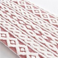 Tissu en microfibre de fourrure de paillettes de dentelle de velours côtelé gris de fleurs personnalisées thermochromiques en sergé