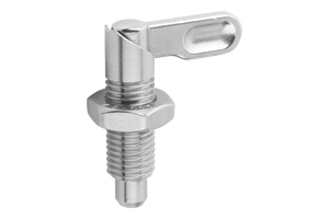 K0044 Stainless Steel Draw Latch with Covered Fastening Holes Form A Bright Industrial Enclosure Compression Latch - Product Image 5