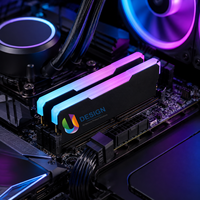 Module de RAM DDR5 RGB 32 Go 4800 MHz pour ordinateur de bureau, dissipateur thermique en aluminium pour PC de jeu, haute performance, overclocking, garantie de 3 ans