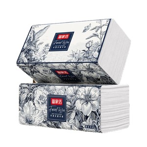 Beware Facial <b>Tissues</b> 420 Sheets 5 Layers 175mm x 175mm Soft Natural Household Use - Product Image 1