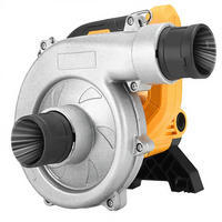 Souffleur-aspirateur électrique 2-en-1 OEM RUTE 6280W, 6 vitesses, chambre en aluminium, collecteur de poussière, industriel et bricolage pour atelier de construction