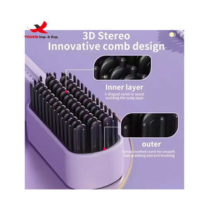 Plancha de Pelo Inalámbrica Multifuncional HQ con Descuento, Rizador de Pelo Inalámbrico Recargable por USB, Mini Plancha de Pelo para Uso Doméstico - Product Image 4