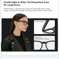 Gafas Inteligentes con Cámara 1080P para Grabación de Vlogs, Pantalla LED Digital, Estuche de Carga con Banco de Energía, Traducción en Tiempo Real por IA