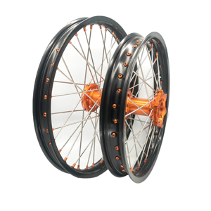 Jeu de roues de motocross <span class=keywords><strong>EXC</strong></span> <span class=keywords><strong>125</strong></span> 200 250 mx roues de moto <span class=keywords><strong>enduro</strong></span> pour <span class=keywords><strong>KTM</strong></span> - Product Image 2
