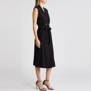 <span class=keywords><strong>Abito</strong></span> doppio petto Midi Blazer <span class=keywords><strong>con</strong></span> decorazione bottone abbigliamento da ufficio per il commercio all'ingrosso - Product Image 3