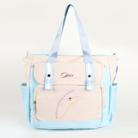 Sac de sport et de danse en polyester bleu pâle 50-70L Modèle 8140