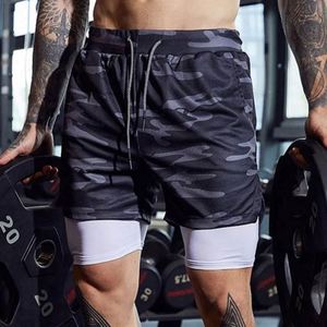 Shorts de course pour hommes, shorts de sport 2 en 1, séchage rapide, entraînement, fitness, jogging, pantalon court d'été pour hommes - Product Image 5