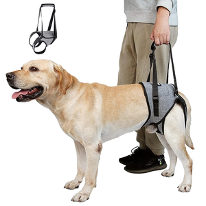 Modern Orta Büyük Boy Köpek Askısı Çevre Dostu Polyester XL Yaşlı, Yaralı, Artritli, Engelli Köpekleri Kaldırma Destek Yeleği Ayarlanabilir - Product Image 1