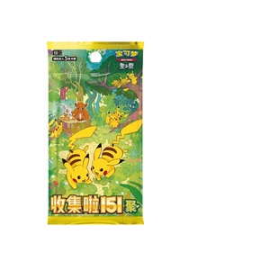 Livraison gratuite, paquet original, booster de cartes <span class=keywords><strong>Pokémon</strong></span> 151, <span class=keywords><strong>Pokémon</strong></span> 151 Vol.4, collection de cartes à collectionner, cartes à échanger - Product Image 1