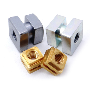 Piezas de inserción roscadas de gran venta, Tuercas de inserción de prensa de latón moleteado incrustadas para muebles de madera de plástico M43 M4 M5 - Product Image 6