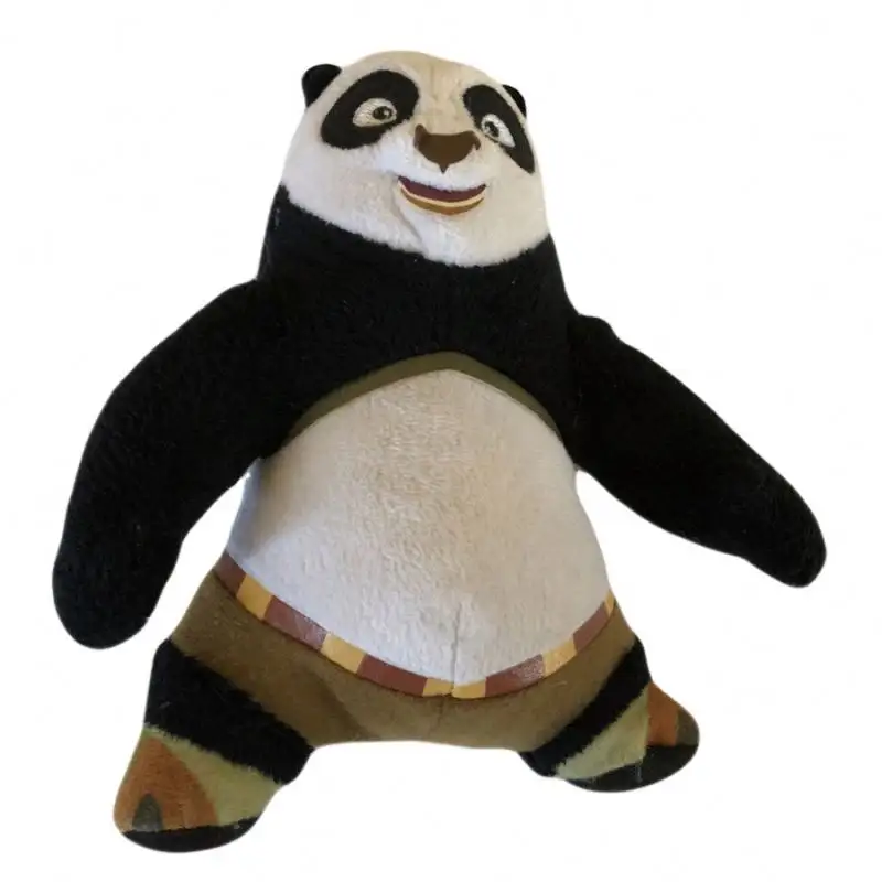 Kung Fu — animaux en peluche ours Panda, doudou, figurine de film, dessin animé, jouet Kungfu
