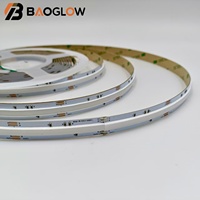 Bande LED COB Flexible Moderne 1080 LED RGB 5cm à Découper pour Rétroéclairage TV et Décoration de Festival, DC 24V, Vente en Gros