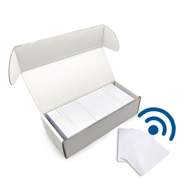 Printable RFID Cards 1K 13.56mhz Chips Plastic PVC Blank RFID Card for Business Hotel Door Lock