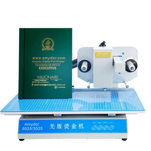 Imprimante numérique à chaud pour impression sur feuille d'or Machine à estamper pour coffrets cadeaux de couverture de livres Sac à main Papier Cuir PVC - Product Image 2