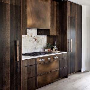 Nouvelle arrivée, cuisine moderne de luxe, design modulaire, meubles en bois, bois économique, mur en bois, armoire de cuisine en gros - Product Image 2