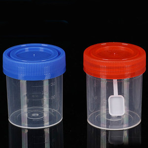 Cotaus-Vaso de plástico desechable para recoger muestras de orina, 30ml, 60ml, 90mL, 120ml, vasos estériles con tapa de rosca - Product Image 2