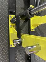 Machine de musculation Smith : Rack de squat guidé pour haltères, équipement d'entraînement des épaules, équipement de force pour la musculation en salle de sport