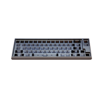Services de fraisage CNC de cadres de clavier en aluminium de précision avec brochage et usinage de pièces sur mesure et finition anodisée