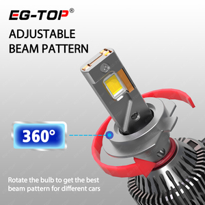 Высокомощная автомобильная система освещения с тремя медными лампами H4 светодиодные фары для автомобиля H7 светодиодные фары 300 Вт - Product Image 6