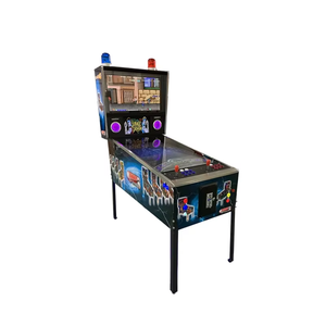 Arcade Legend 49 pulgadas 4K Vintage Wood Pinball Console Virtual Super Pinball Machine 6-<span class=keywords><strong>Ball</strong></span> Jurassic Park Pinball Vende Moneda - Product Image 1