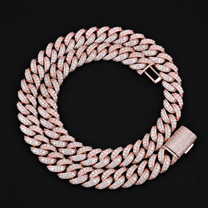 Black Iced Out Luxury Hip Hop Unisex <b>Statement</b> Tennis Chain <b>Necklace</b> 18K Gold Plated Gift - Product Image 3