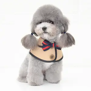 Accessori per animali domestici all'ingrosso vestiti per cani dolci stile coreano Bowknot Bandana sciarpa cane gatto mantello del capo