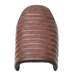 Racepro RP7730-2001 Noir Marron Plat Brat Siège Universel Cafe Racer Vintage Selle pour Honda CB Pour <span class=keywords><strong>Yamaha</strong></span> <span class=keywords><strong>SR</strong></span> Cafe Racer - Product Image 5