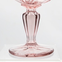 Verre à vin rétro en borosilicate gaufré, motif floral fait main, 260 ml, écologique pour fêtes et mariages