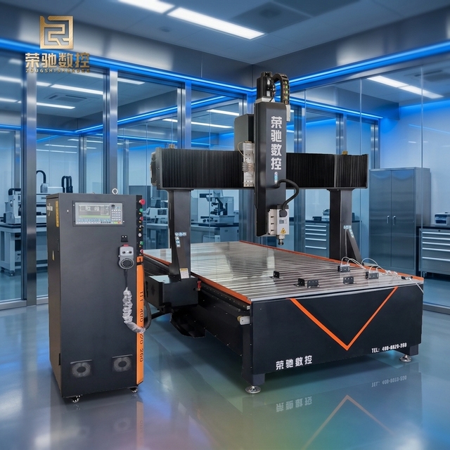 Rongchi Advanced 4 Axis CNC Router with Automatic Tool Change for Cabinet and Door Making