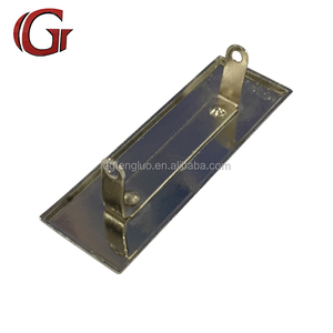 Étiquette métallique personnalisée OEM, tendance, vintage, très vendue, professionnelle, classique, pour sac à cosmétiques, logo en relief pour accessoires de sac - Product Image 5