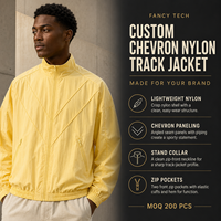 Veste de survêtement en nylon personnalisée pour homme, coupe-vent léger à fermeture éclair, OEM ODM, veste pour homme