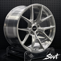 Jantes en alliage forgé APEX VS 5RS 18 19 20 pouces argent poli 5x112 5x120 5x114.3 5x130 haute performance pour voitures de course européennes