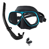 JUNHAIINS En Stock En Gros Apollo Lunettes De Plongée HD Anti-Buée Prescription Masque De Plongée Étanche En Silicone Freediving Masque