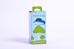 Bolsas para Desechos de Mascotas Personalizadas OEM ODM de Fábrica, Certificadas EN13432, Compostables, para Perros y Otras Mascotas - Product Image 2