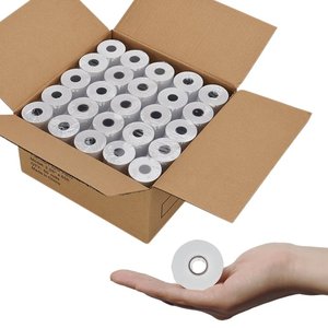 Gỗ nguyên chất bột giấy nhiệt con lăn giấy 80mm x 80M 48gsm POS CuộN tùy chỉnh OEM 57mm - Product Image 5