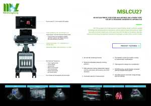 Giảm giá sản phẩm mới hoàn toàn kỹ thuật số giỏ hàng siêu âm DOPPLER màu siêu âm cụ chẩn đoán + Tùy chọn hai đầu dò mslcu10 - Product Image 4