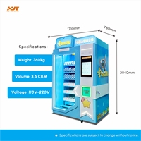 Boîte Mystère Cadeau Chanceux XY, Distributeur Automatique de Jouets avec Éclairage LED pour Magasin de Proximité et Showroom