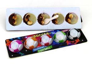 5 in 1 <strong>Football</strong> Choco Cup Milk <strong>Chocolate</strong> &amp; Crispy Biscuit Candy - Product Image 3