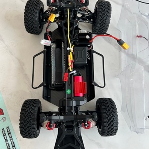 Nouvelle voiture RC SJY-M607 2.4G à l'échelle 1/12, voiture de rallye courte haute vitesse 60km/h, résistante aux éclaboussures, pour escalade, jouets DIY sans balais - Product Image 5