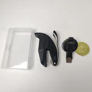 공장 공급 맞춤형 핸드 클램프 스틸 Embosser 씰 엠보싱 스탬프 지원 사용자 정의 로고