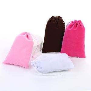 Bolsa de Embalaje para Joyería y Maquillaje de 13x18 cm, Disponible en Stock, Se Acepta Logotipo Personalizado, con Doble Cordón - Product Image 5