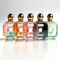 LF Wholesale Premium Aurora Scent Cologne Spray Luxury Multi Color Parfum Female Long Lasting Daily Use Gold Sphere Cap OEM ODM