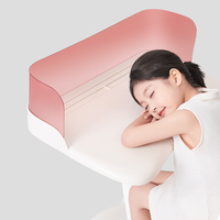 Tenwin 2802-8-9 OEM – Ensemble table et chaise ergonomique en plastique rose mobile pour enfants, idéal pour l'apprentissage, la chambre et le bureau à domicile