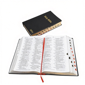 พระคัมภีร์ไบเบิลหนัง PU แบบสั่งทำพิเศษ ฉบับ KJV, NIV, NKJV - Product Image 6