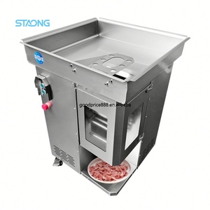 Machine automatique <span class=keywords><strong>de</strong></span> découpe <span class=keywords><strong>de</strong></span> viande fraîche en tranches et en lanières, pour porc, <span class=keywords><strong>poulet</strong></span>, poitrine <span class=keywords><strong>de</strong></span> bœuf - Product Image 1