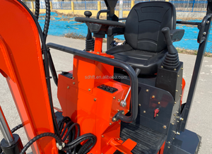 <span class=keywords><strong>Mini</strong></span>-excavatrice pas chère de 1,2 tonne, 4 roues, excavatrice à roues, petite excavatrice de jardin, excavatrice à roues de 1,2 tonne - Product Image 3