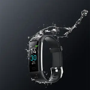 Pulsera inteligente resistente al agua IP68, monitor de ritmo cardíaco, podómetro, rastreador de Fitness, reloj deportivo personalizado para la salud, pulsera táctil para amantes