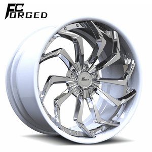 Emblème de roue personnalisé 22 pouces 5x114.3 en alliage d'aluminium forgé, jantes de voiture forgées en 2 parties, jantes forgées 5x112 en alliage - Product Image 3